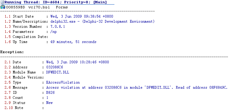 Delforexp 2009